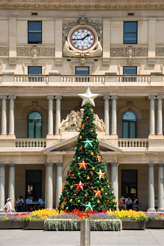 Christmas, Xmas, Sydney, Australia, summer, Xmas tree