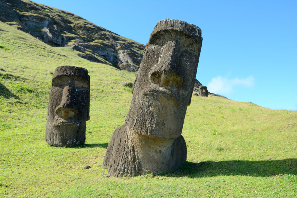 Rapa Nui, Easter Island, Moai, gras, Statues, culture, Isla de Pascua