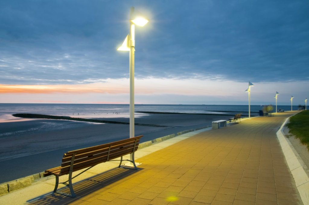 Dämmerung, Norderney, Ostfriesische Insel, Nordseeküste, Ostfriesland, Niedersachsen, Deutschland, Europa, imageBROKER