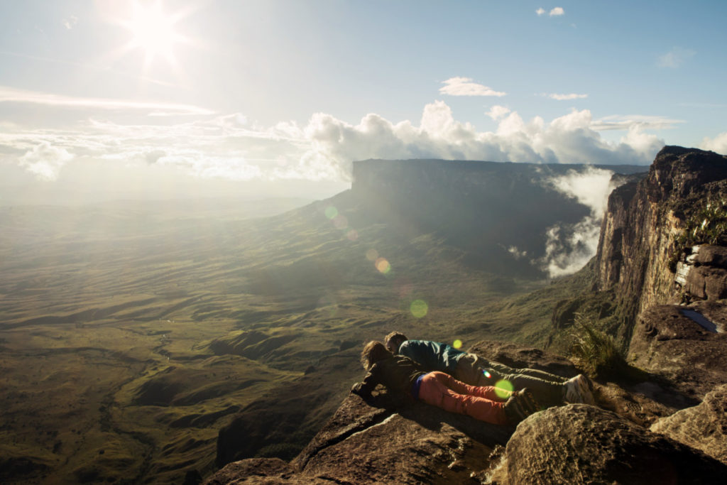 Mountains, Sunburst, Couple, Friendship, Achievement, Cavan Images