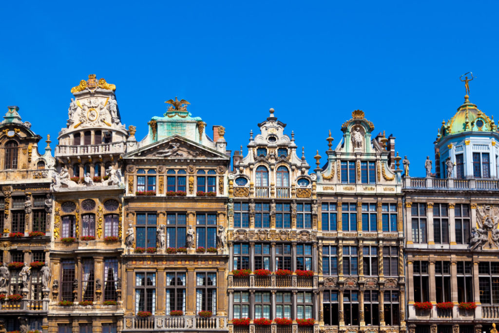 Brussels, Belgium, Grand Place, guild halls