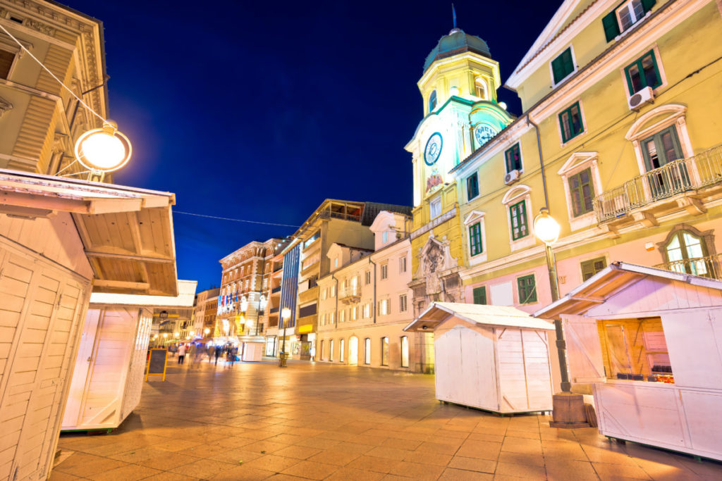 Korzo Platz, Rijeka, Kroatien, Kulturhauptstadt 2020, Europa, EU, lizenzfrei, foto, stockfoto, bildagentur, panthermedia