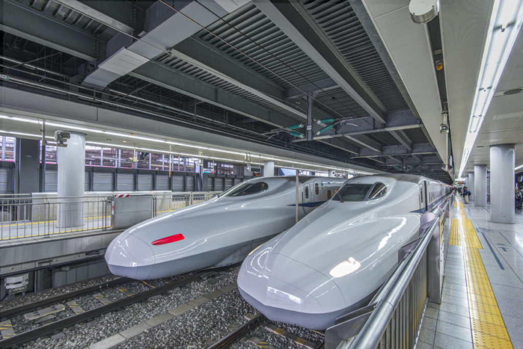 Tokyo, Shinkansen, modern, Japan, City of Sport, 2020, Olympics, hightech, royalty free, photo, stockphoto, stockagency, panthermedia